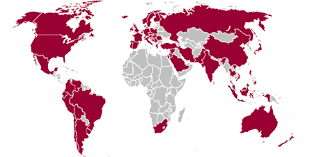 AFS World Map